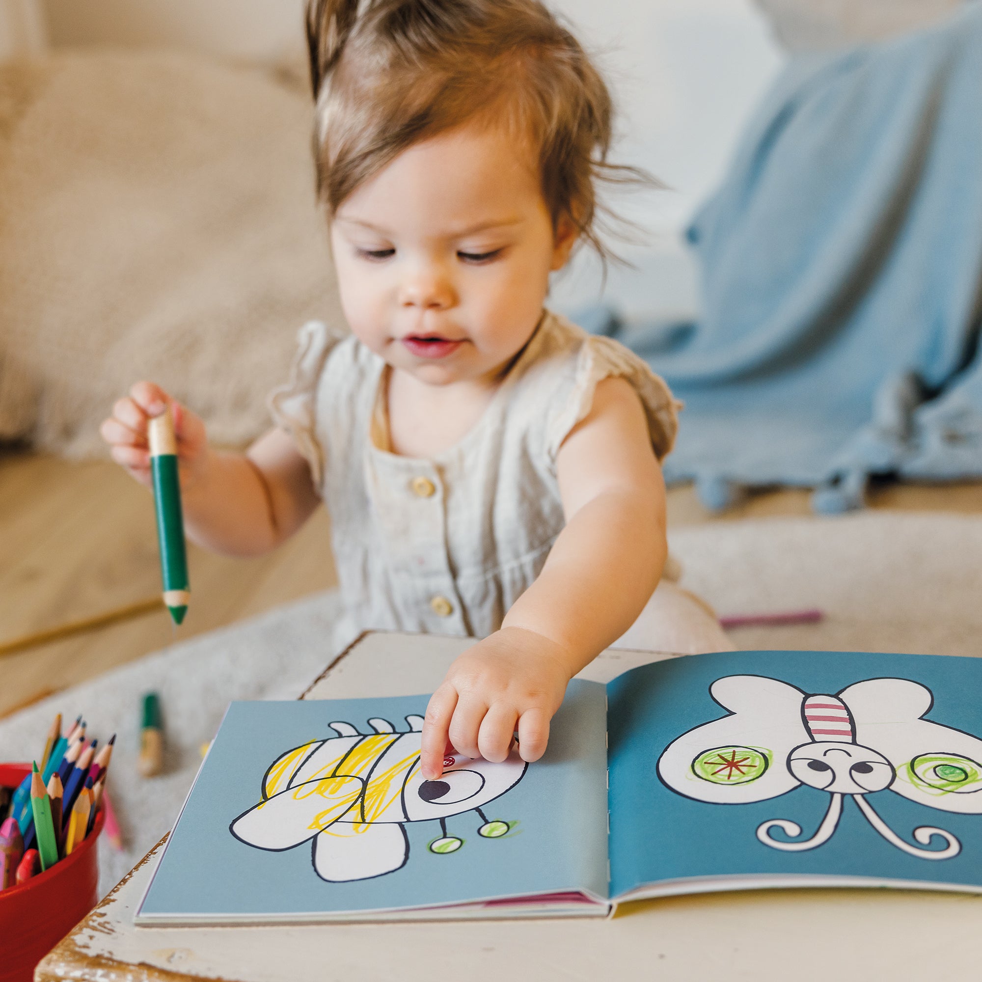 Animals My First Coloring Bababook