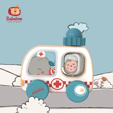 Wilma’s Ambulance My First Car animation