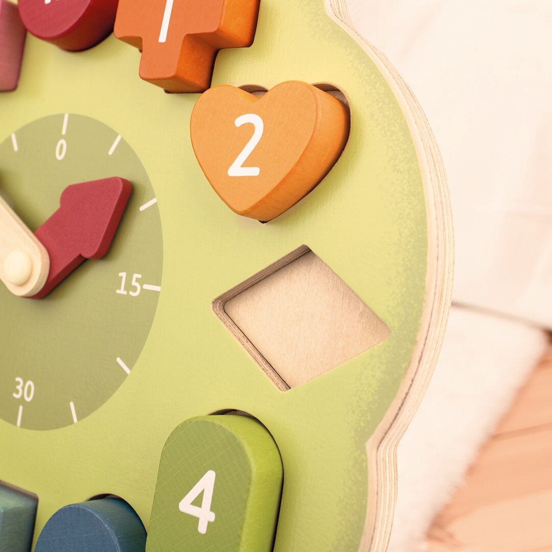 Wonder Tree Shape Sorting Clock