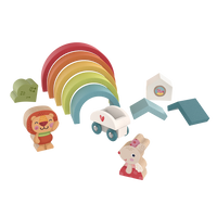 Thumbnail for Enchanted Rainbow Roleplay Stacking Toy product image
