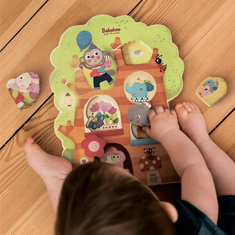 Tree House Discovery Game Puzzle animation