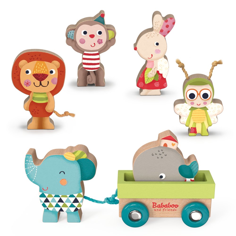 Bababoo and friends Play Figures image