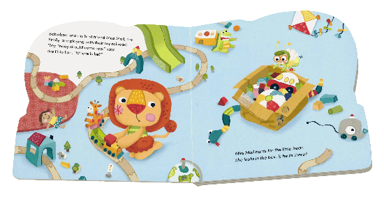 Bababoo character book open
