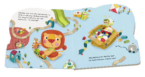 "Bababoo Looks For His Teddy Bear" Board Book
