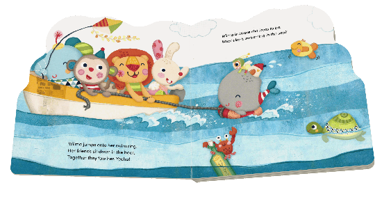 "Wilma the Whale Loves Her Bath" Board Book (Promo)