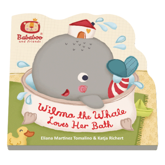 Wilma the whale loves her bath cover photo