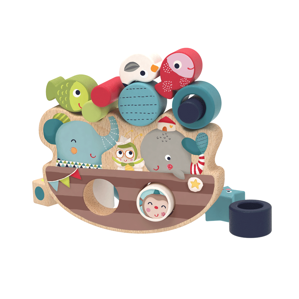 Friends on Board Balancing Game product image